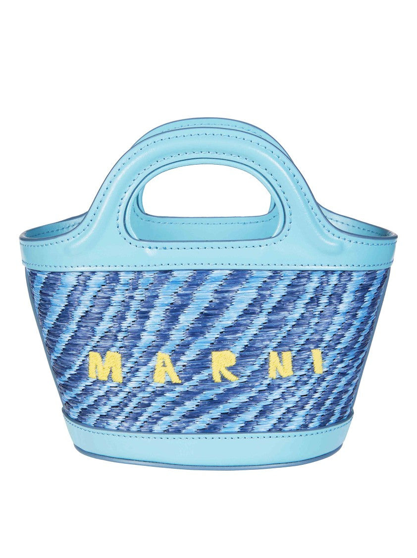 Marni Tropicalia Micro Woven Gradient Handbag