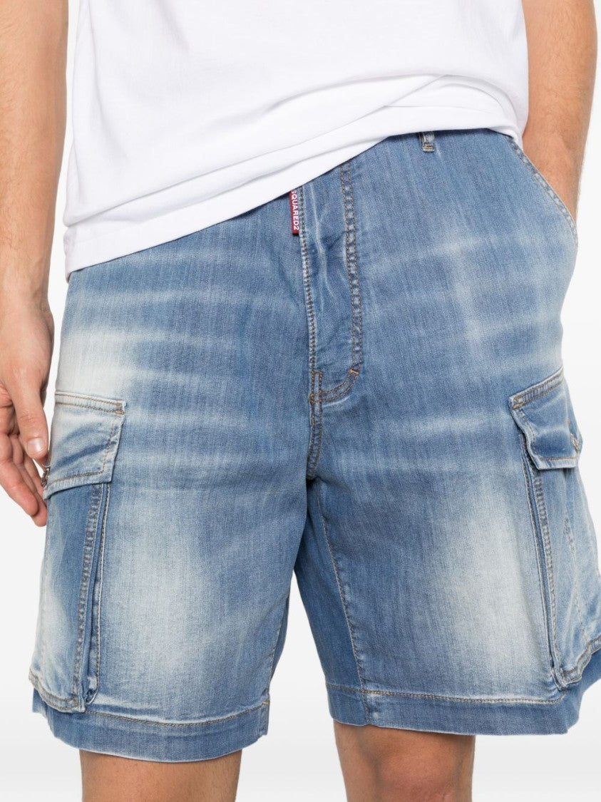Dsquared2 Classic Five Pocket Denim Casual Shorts