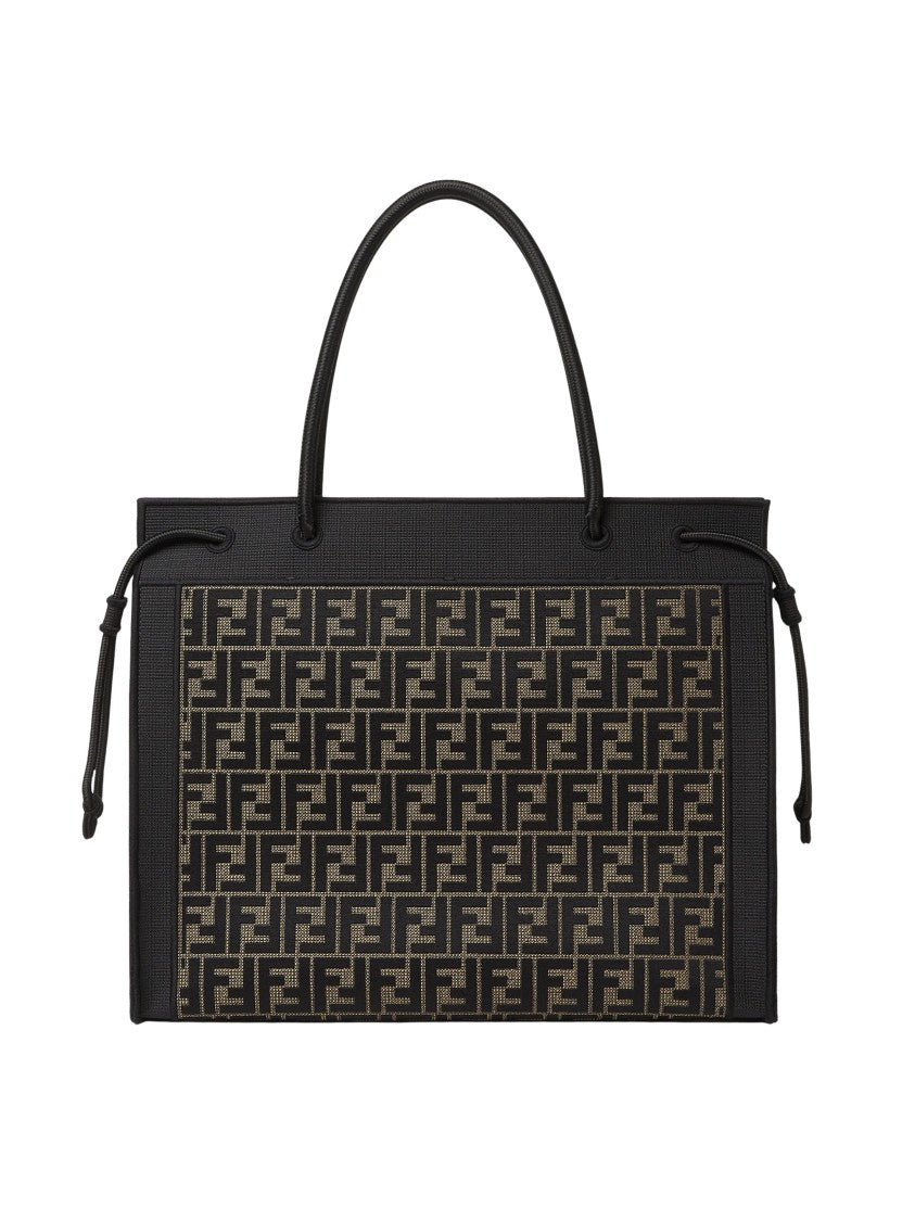Fendi Magic L Structured Monogram Tote Bag