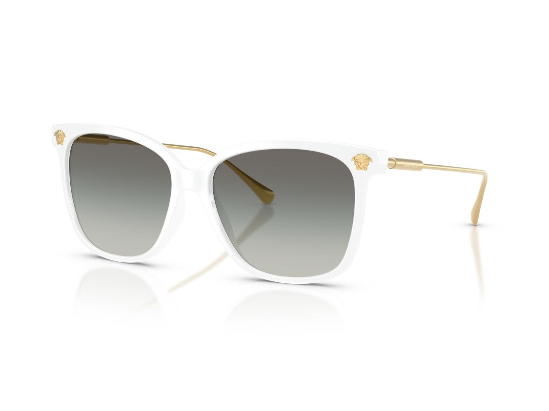 Versace White 0Ve4507u Gradient Square Sunglasses