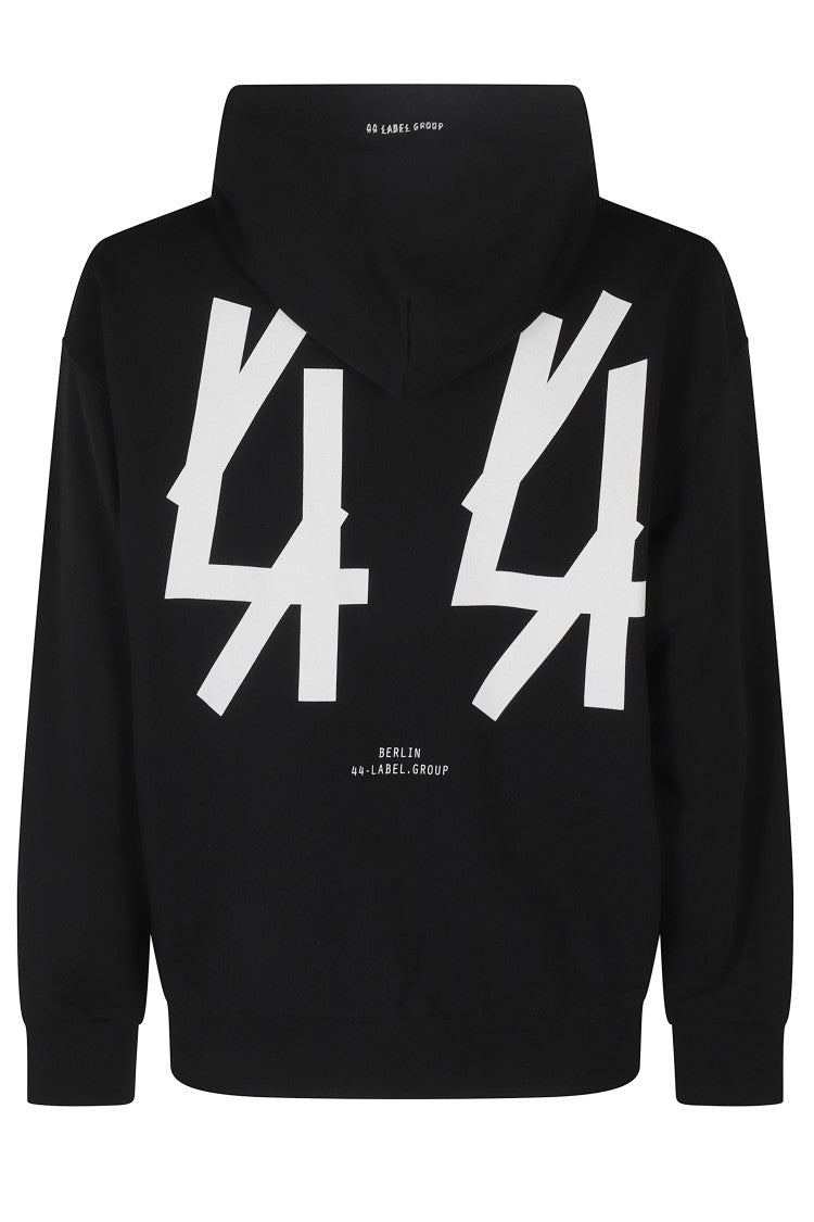 44 Label Group Classic Zip Hoodie With Graphic Print