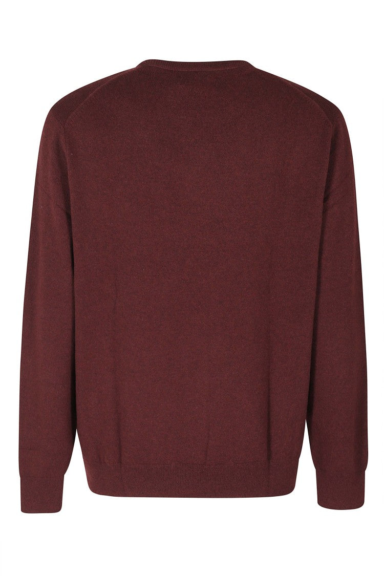 Polo Ralph Lauren Aged Wine Crewneck Merino Wool Pullover Sweater