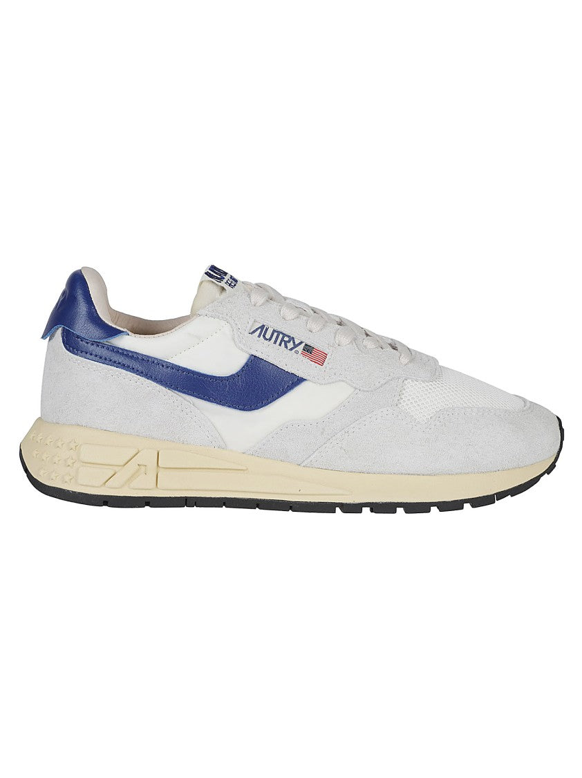 Autry Reelwind Suede Nylon Low Sneakers