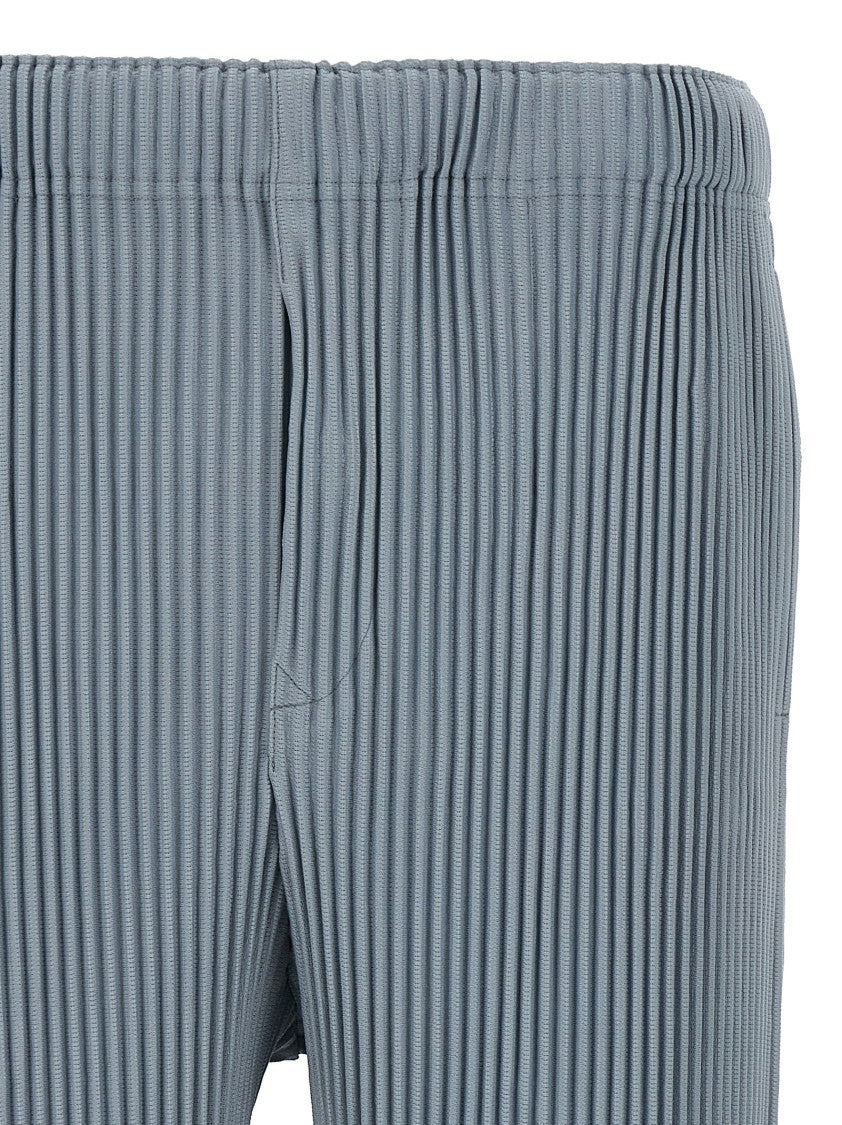 Homme Plissé Issey Miyake 'Color Pleats' Bermuda Shorts