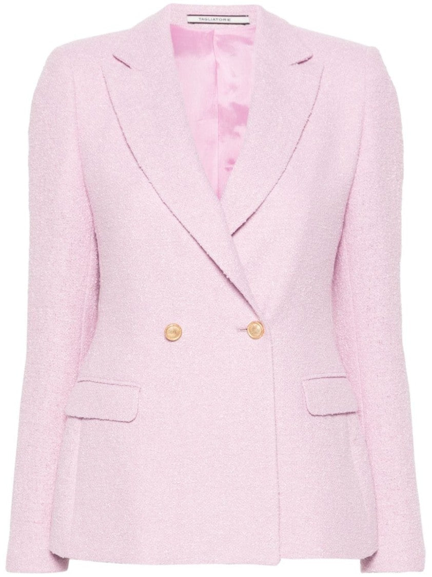 Tagliatore Pink J-Albar Blazer