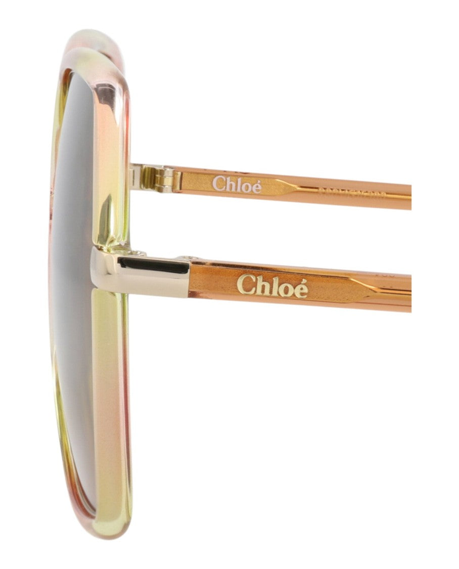 Chloé Square-Frame  Sunglasses