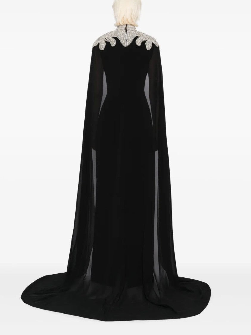 Saiid Kobeisy Embellished Crepe Kaftan