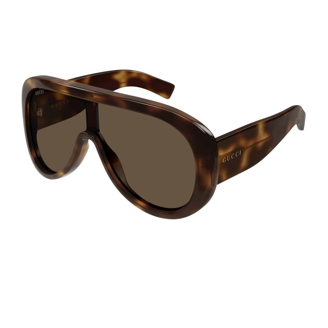Kering Eyewear S.P.A. Gg2164s Havana Brown Shield Sunglasses