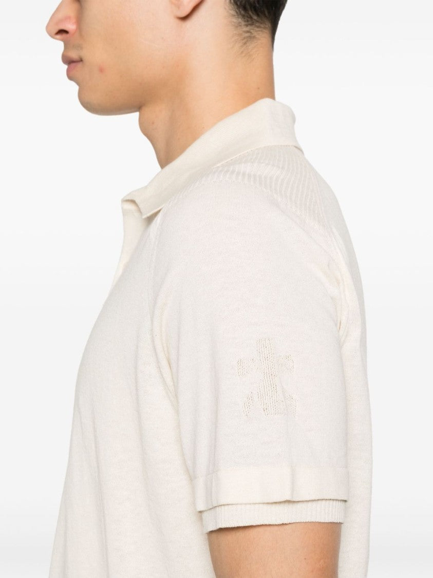 Premiata Premiata Classic White Polo Shirt