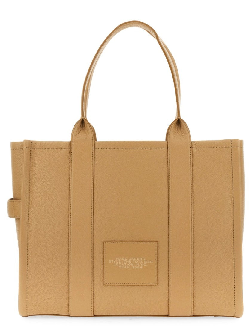 Marc Jacobs Large Smooth Leather Structured Tote Bag
