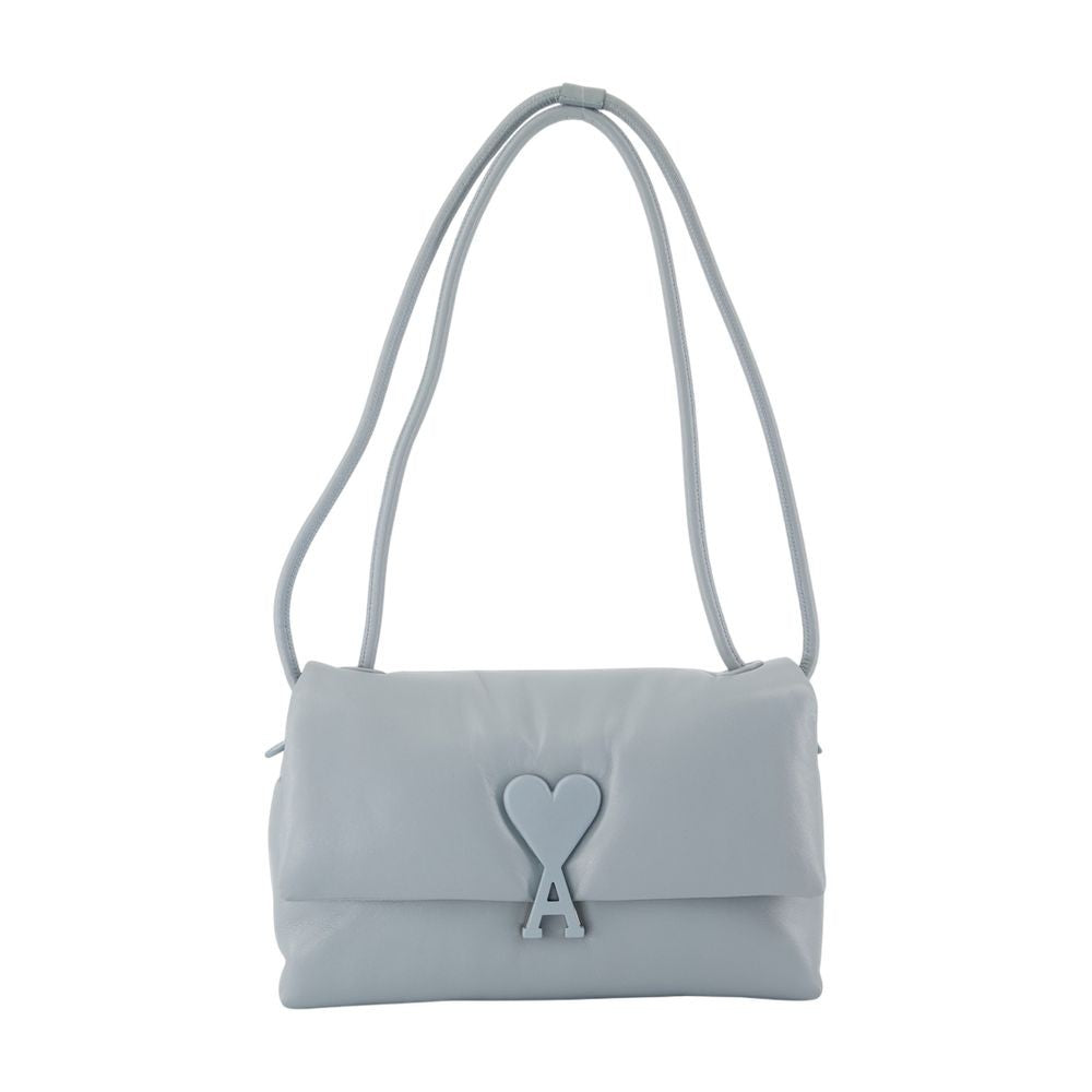Ami Shoulder Bag With Heart Emblem