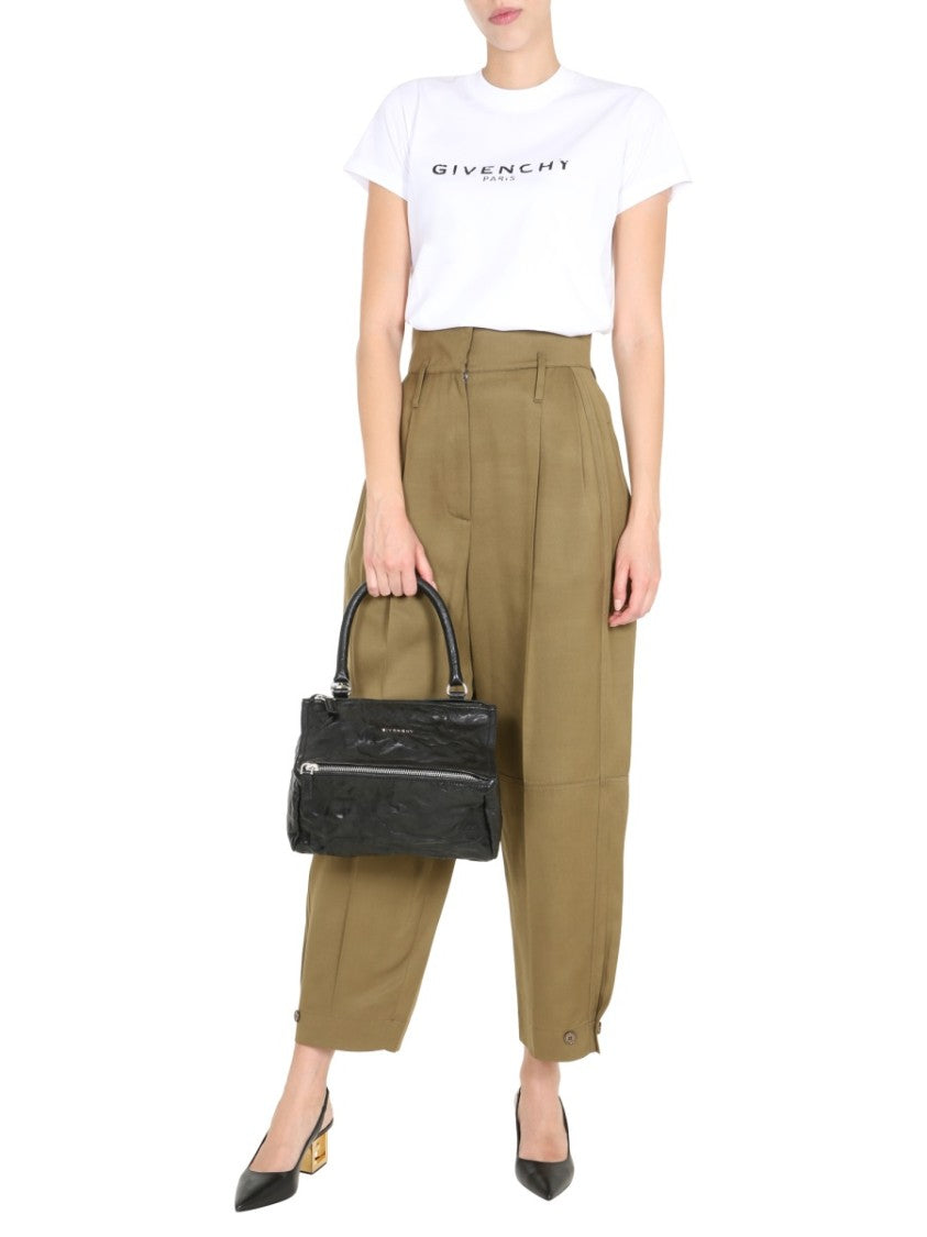 Givenchy Cropped High Waist Trousers