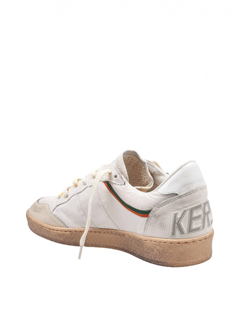 Golden Goose Ballstar Sneakers In Nappa And Nylon