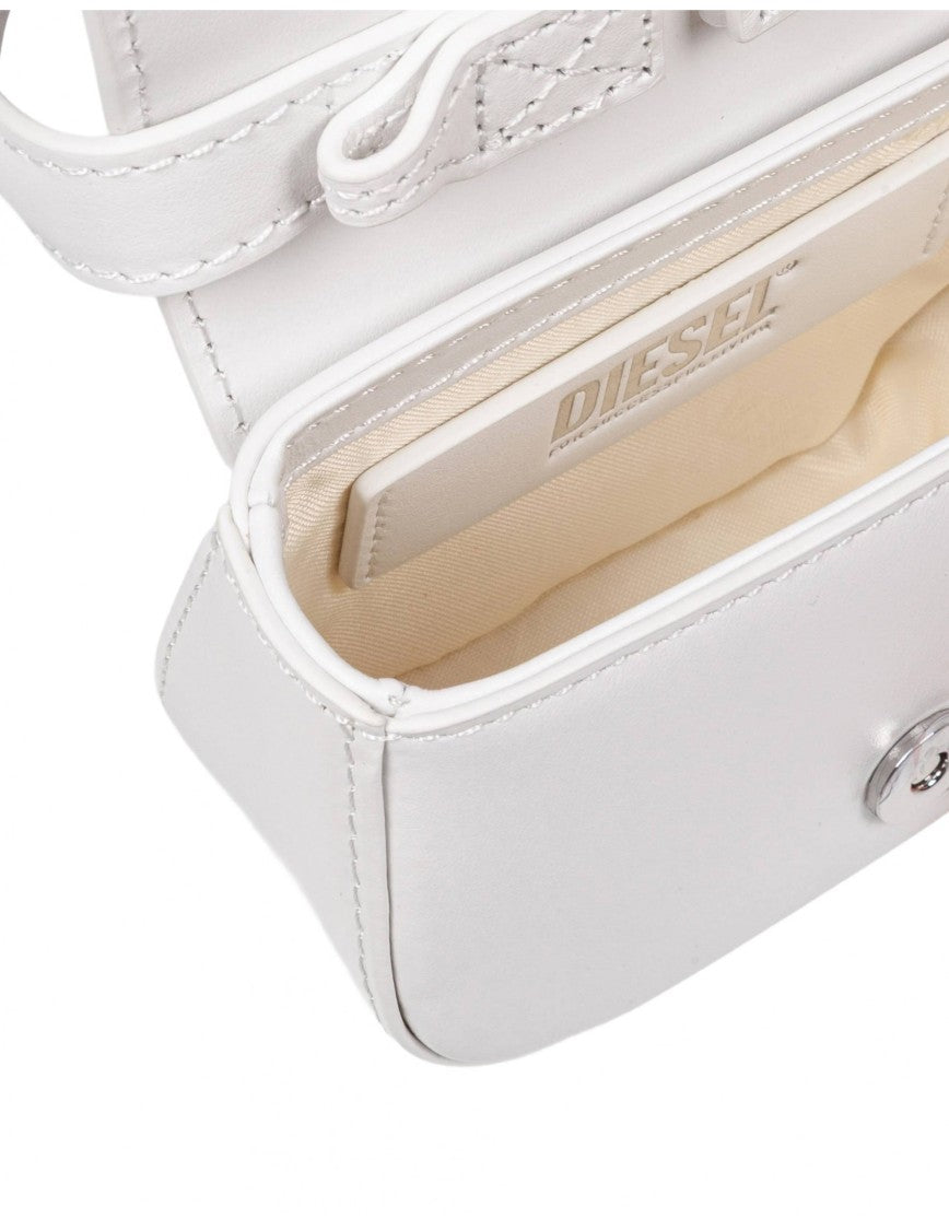 Diesel 1Dr Leather Handbag White