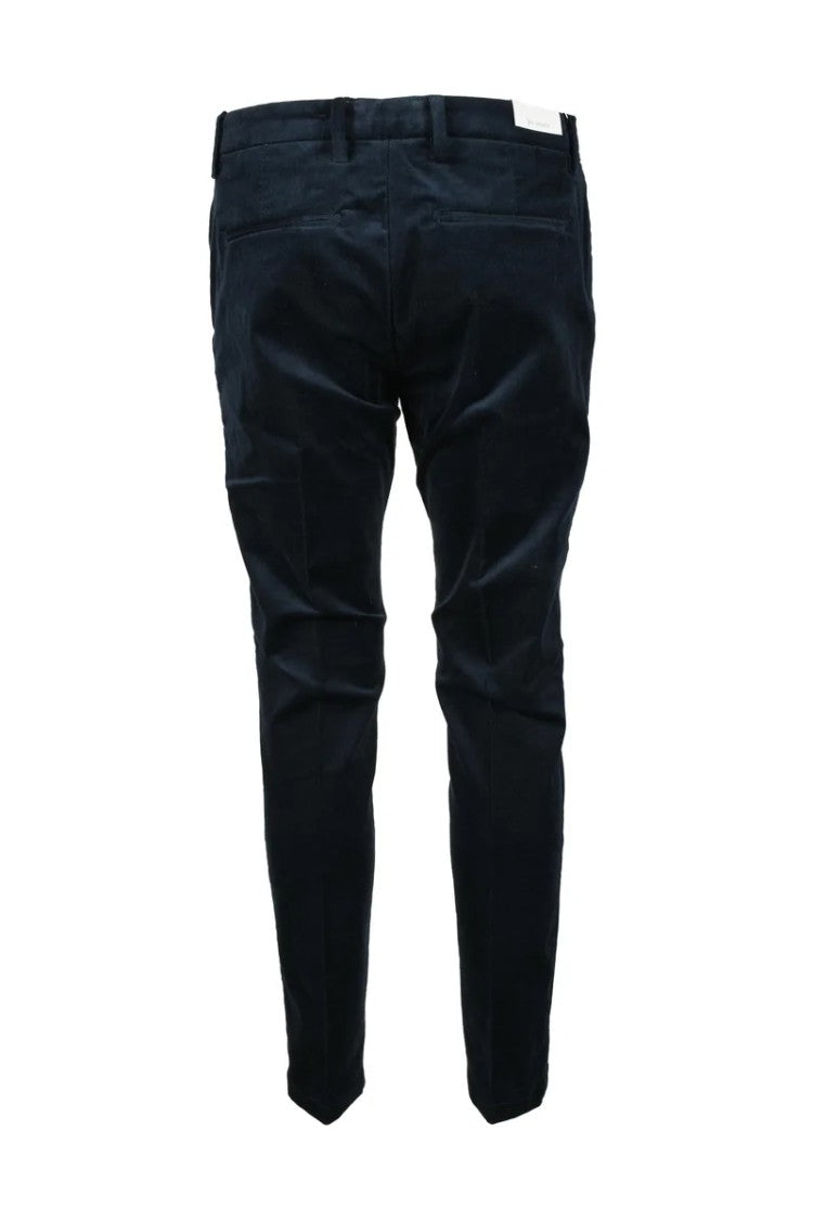 Yan Simmon Yan Simmon Cotton Stretch Trousers - Navy Blue