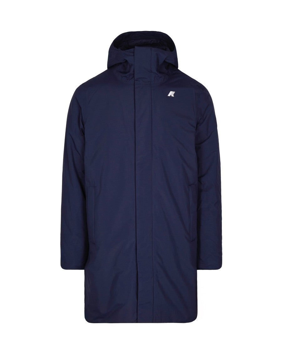 K-Way Water-Repellent Casual Jacket With Adjustable Hood