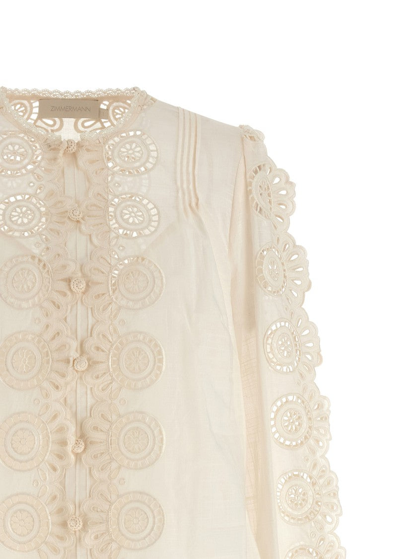 Zimmermann Lucky' Embroidered Blouse
