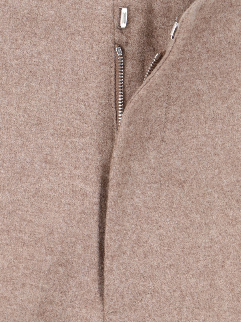 Niccolò Pasqualetti "Tegola" Palazzo Trousers In Beige