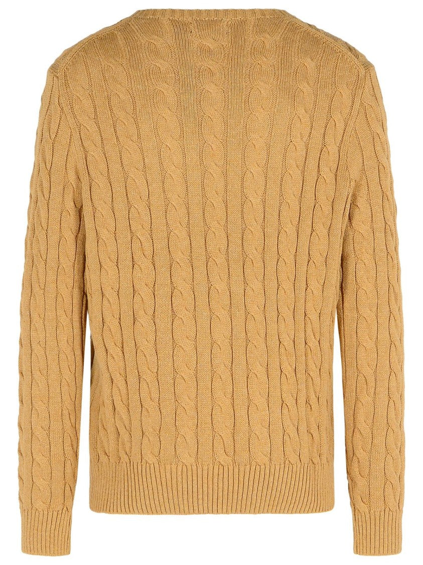 Polo Ralph Lauren Beige Cotton Sweater
