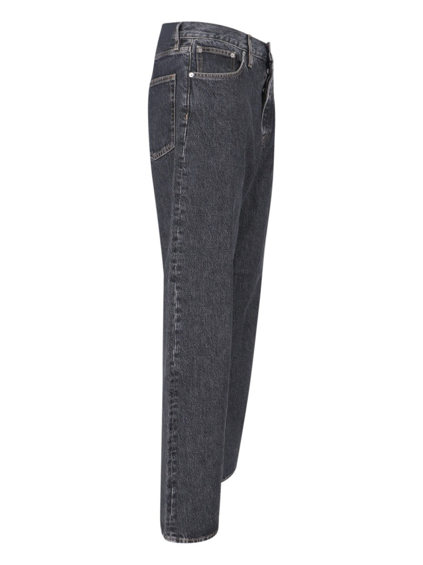 Sunflower Black Wide Twist Denim Jeans