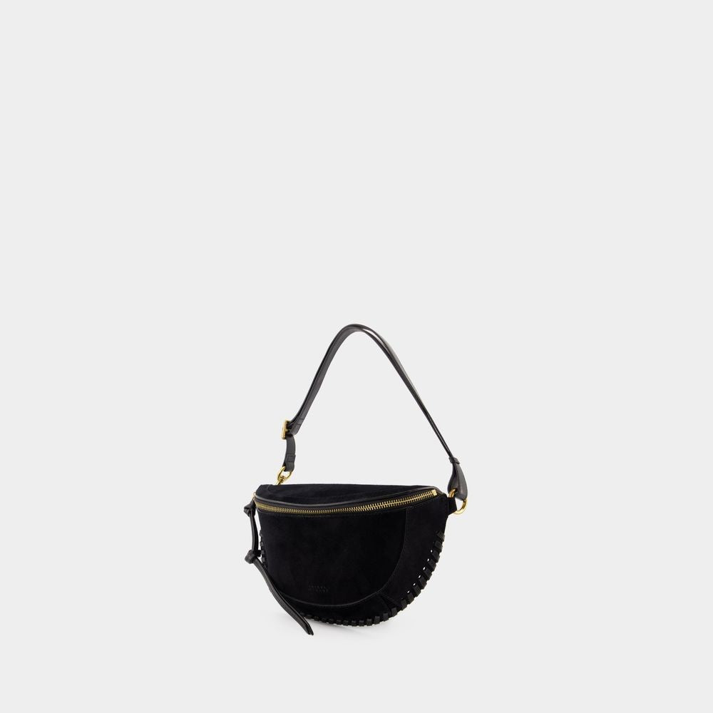 Isabel Marant Skano Shoulder Bag - Leather - Black