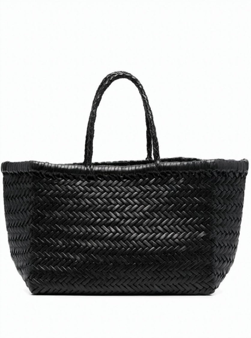Dragon Diffusion Woven Calf Leather Tote Bag