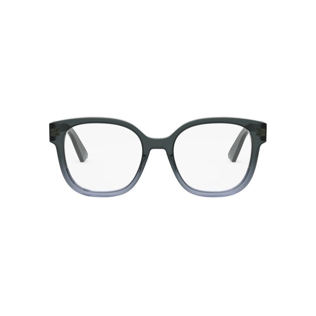 Dior Bold Square Frame Eyeglasses With Gradient Effect