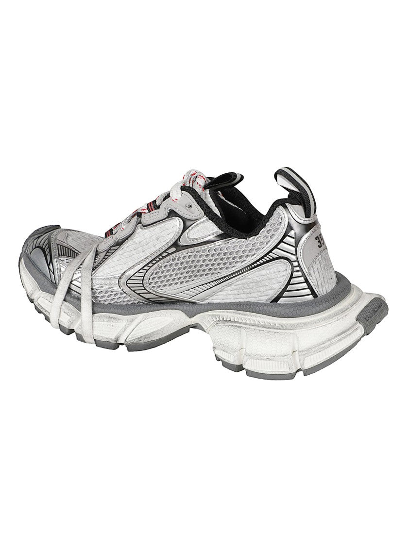 Balenciaga 3Xl Grey Distressed Mesh Sneakers