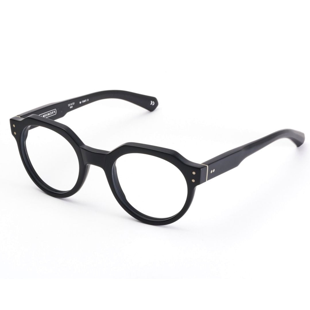 Kador Black Premium 14 Round Eyeglasses