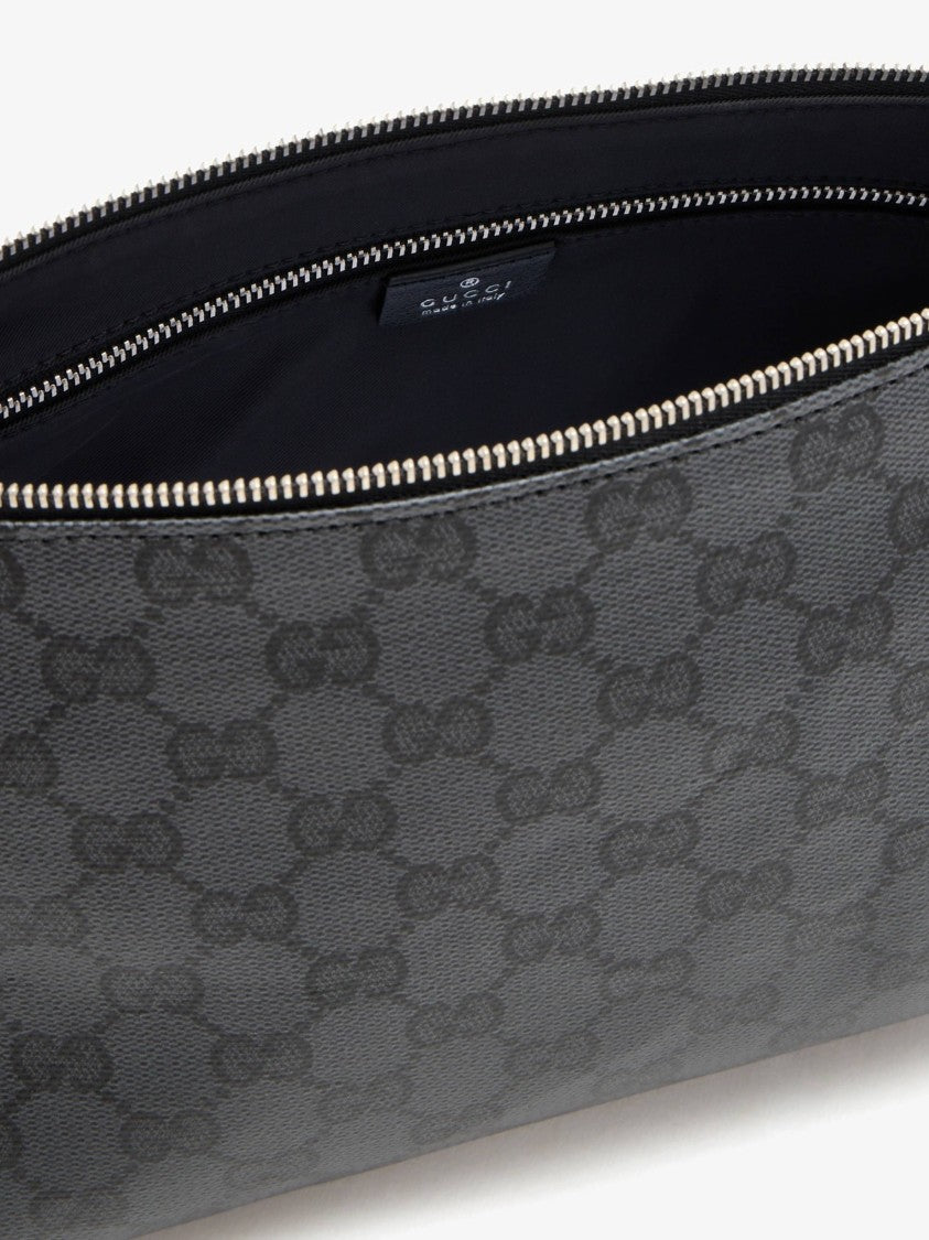 Gucci Rectangular Pouch With Subtle Monogram Pattern