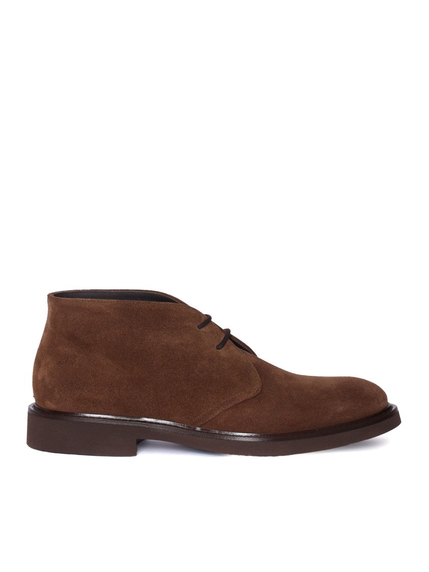 Doucal's Chukka (Gm) Havana Mink With Dark Brown Finish