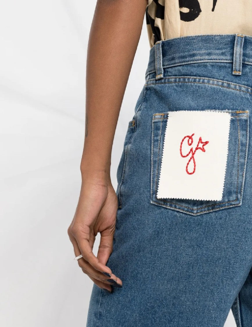 Golden Goose Golden Kim Medium Washed Denim