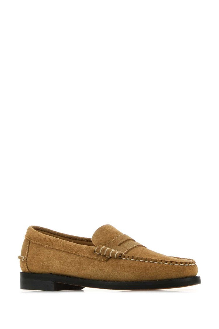 Sebago Camel Suede Dan Flesh Out Loafers