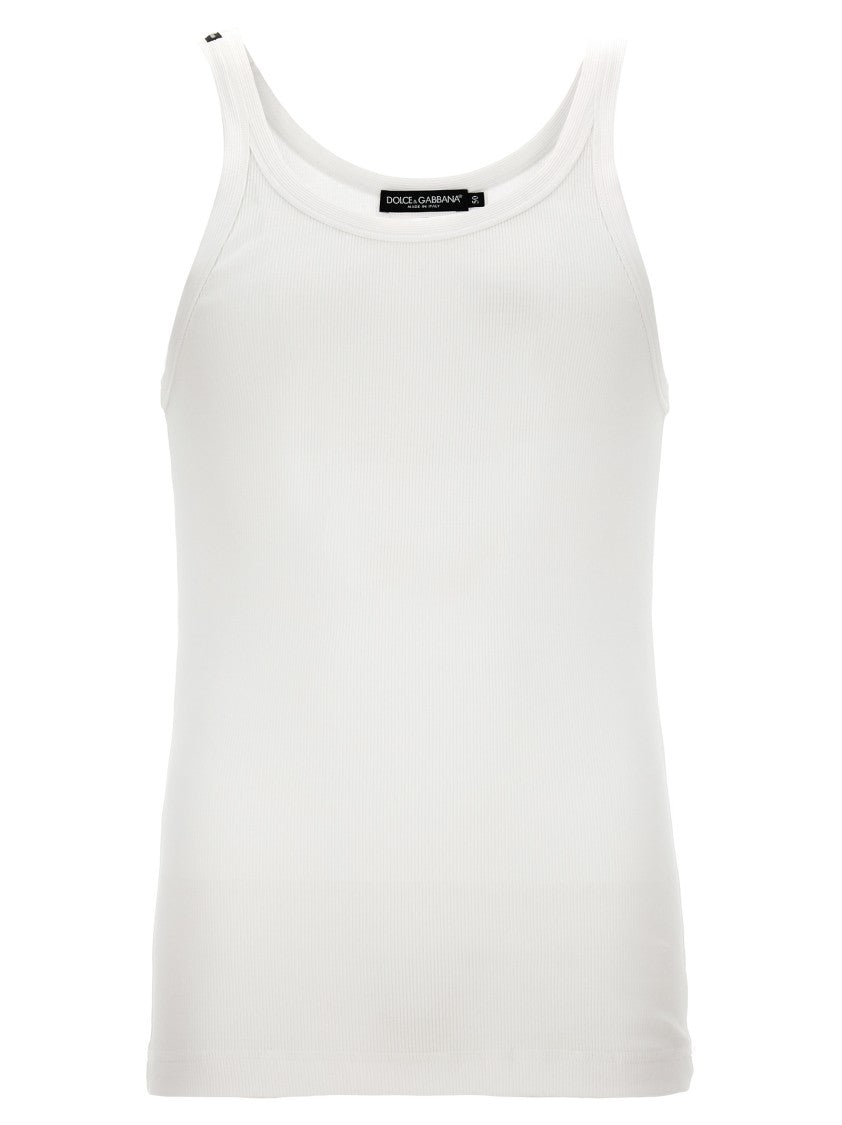 Dolce & Gabbana Ribbed Tank Top