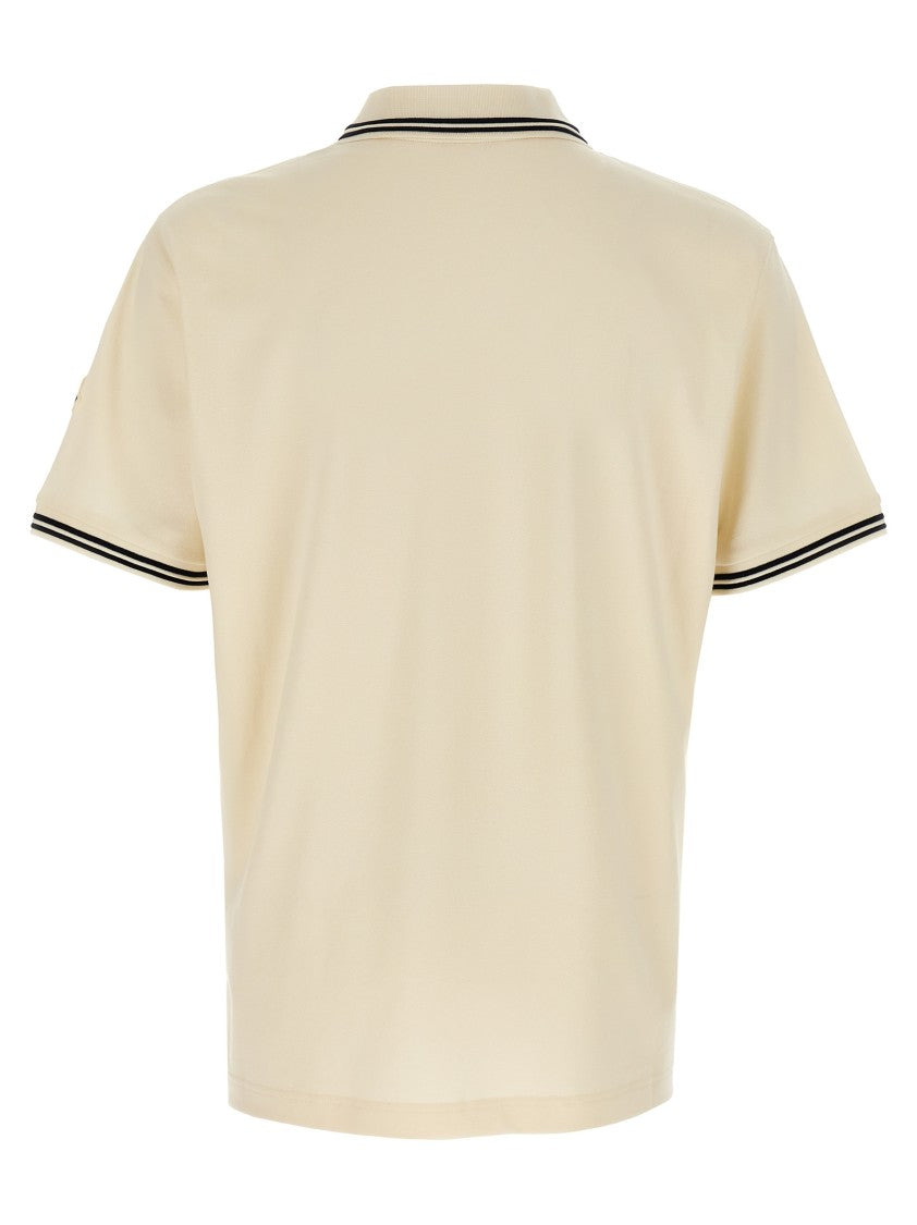 Moncler Logo Embroidery Polo Shirt