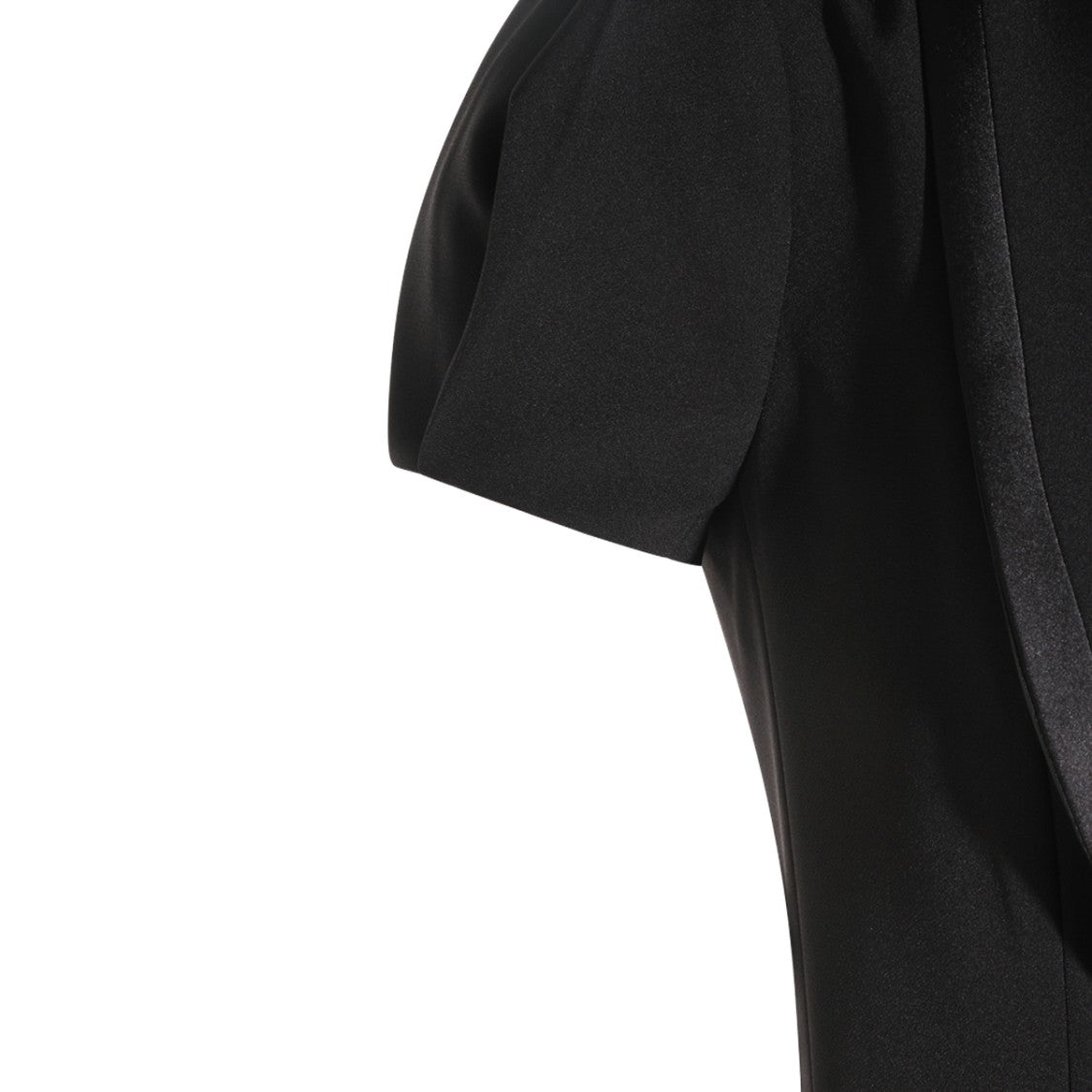 Elisabetta Franchi A-Line Mini Dress With Deep Revers Neckline