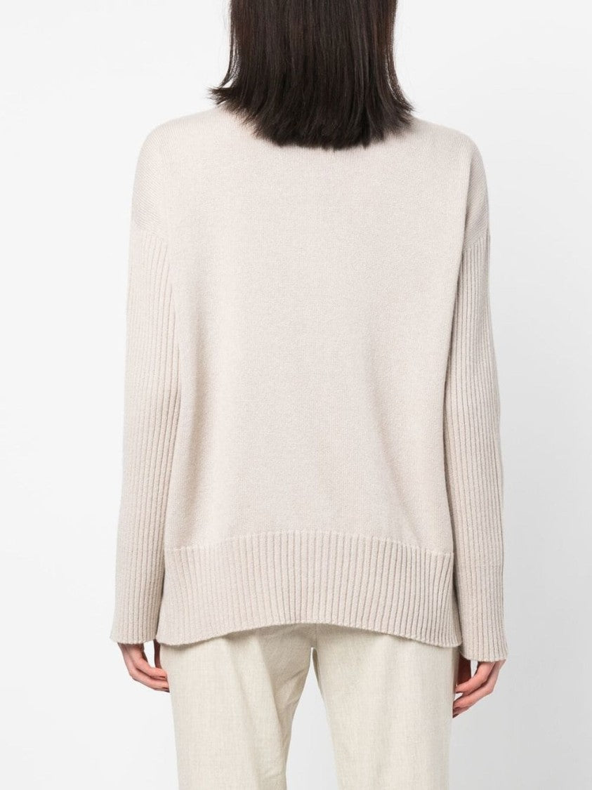 Lorena Antoniazzi Ribbed-Knit Cashmere Knitwear Jumper