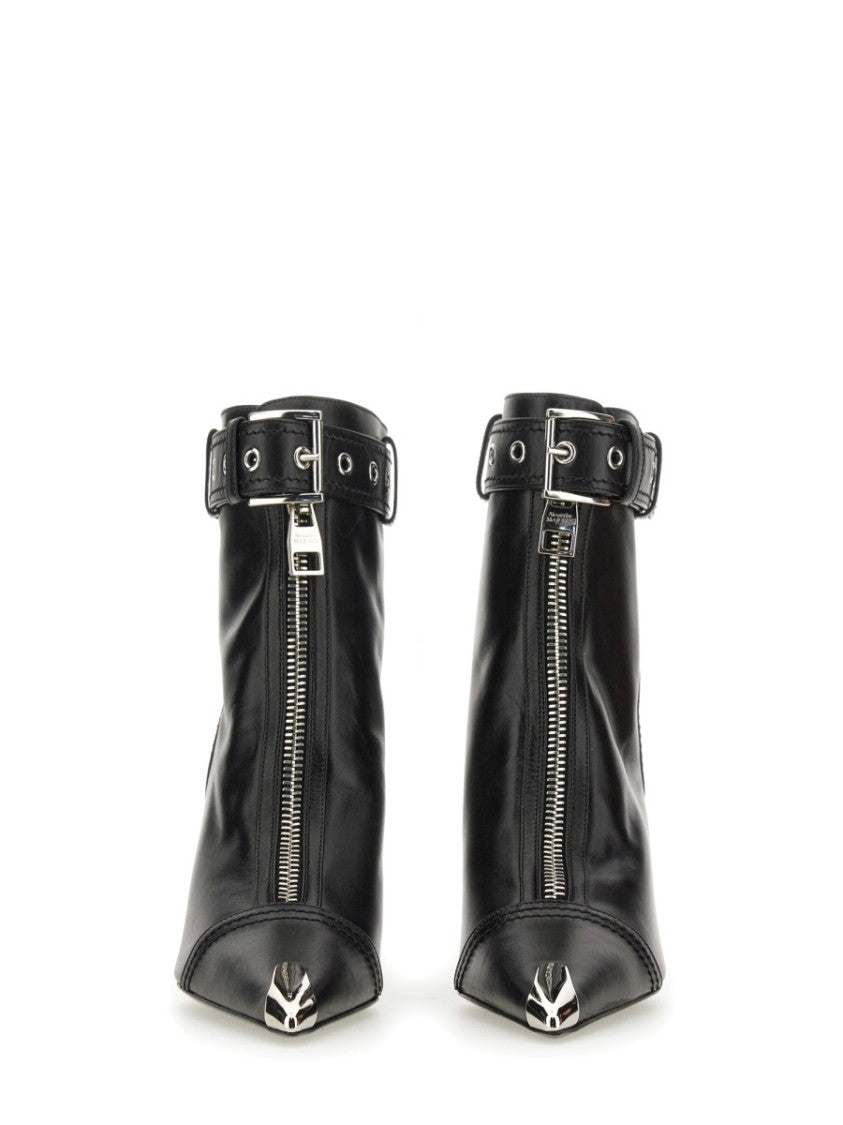 Alexander Mcqueen Slash Biker Boot