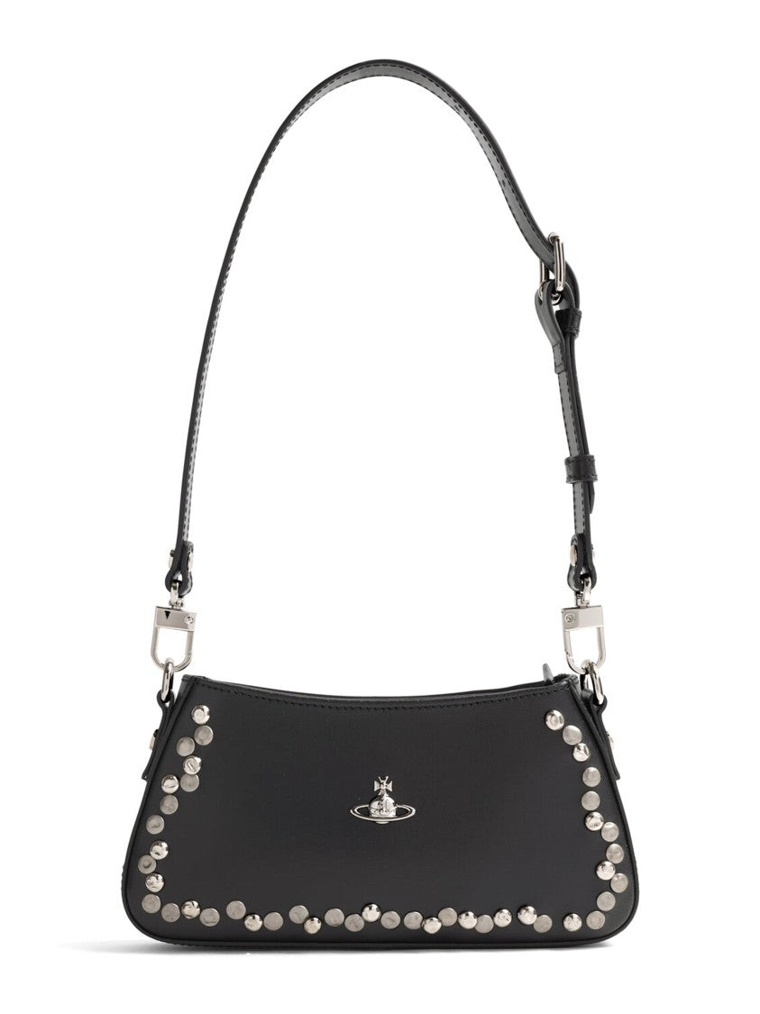 Vivienne Westwood Tasha Metallic Accent Phone Shoulder Bag