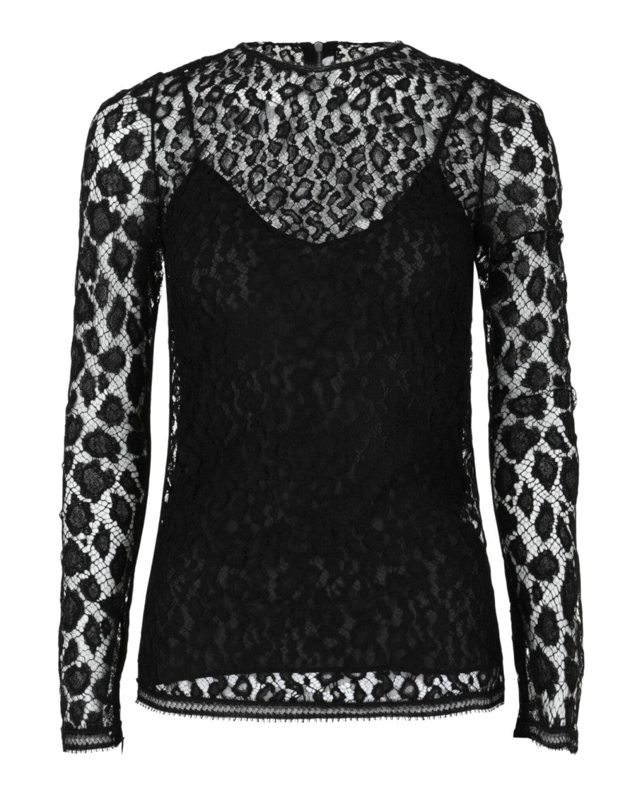 Givenchy Lace Patterned Blouse
