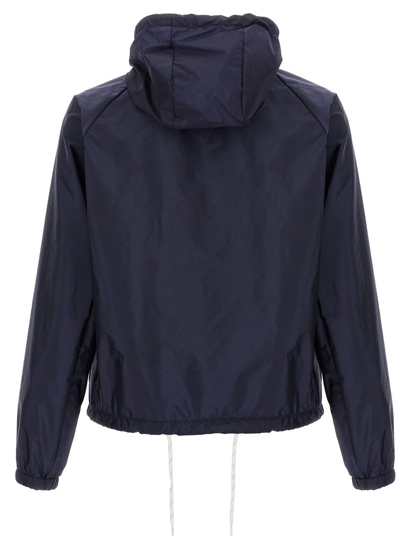 Prada Re-Nylon Blouson With Adjustable Drawstring Features