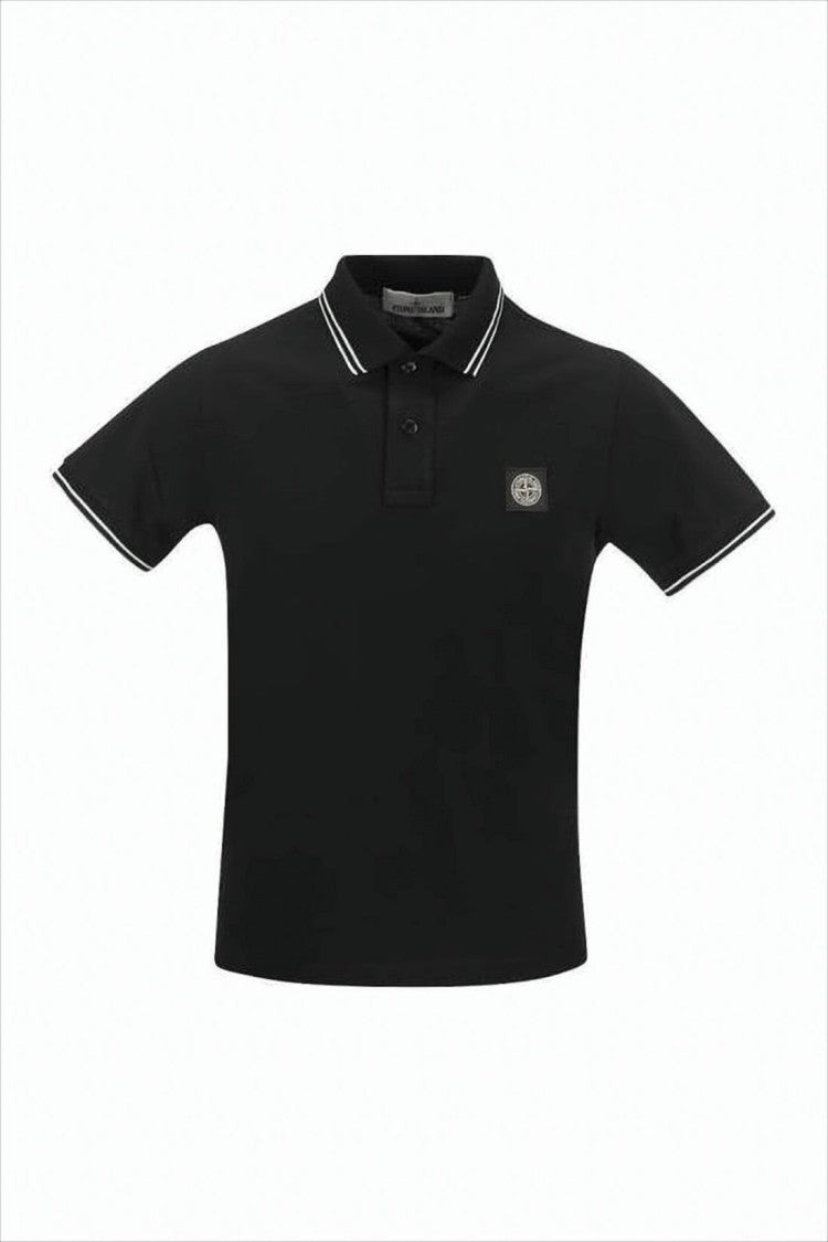 Stone Island Classic Short-Sleeve Polo Shirt