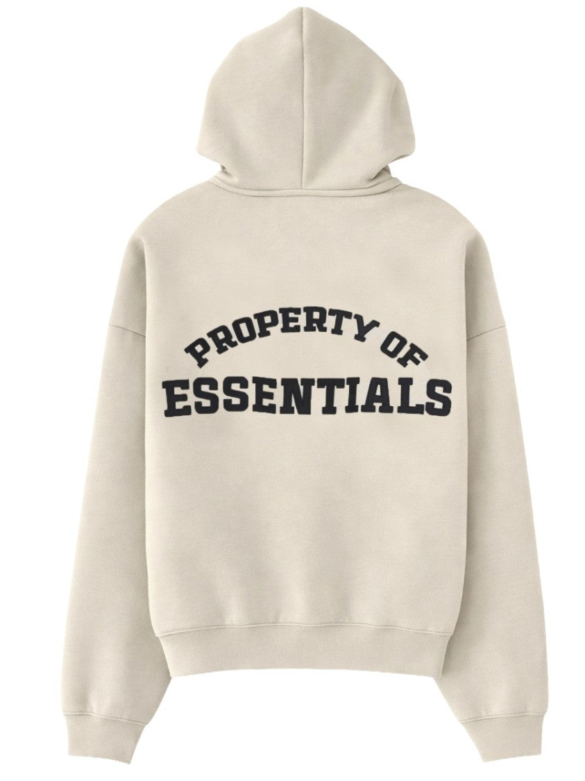 Fear Of God Essentials Essentials Cropped Half Zip Hoodie