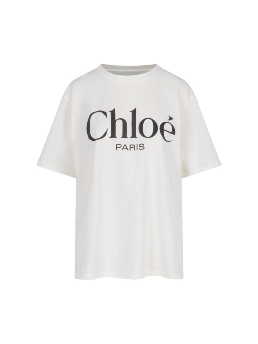 Chloé Logo T-Shirt – White