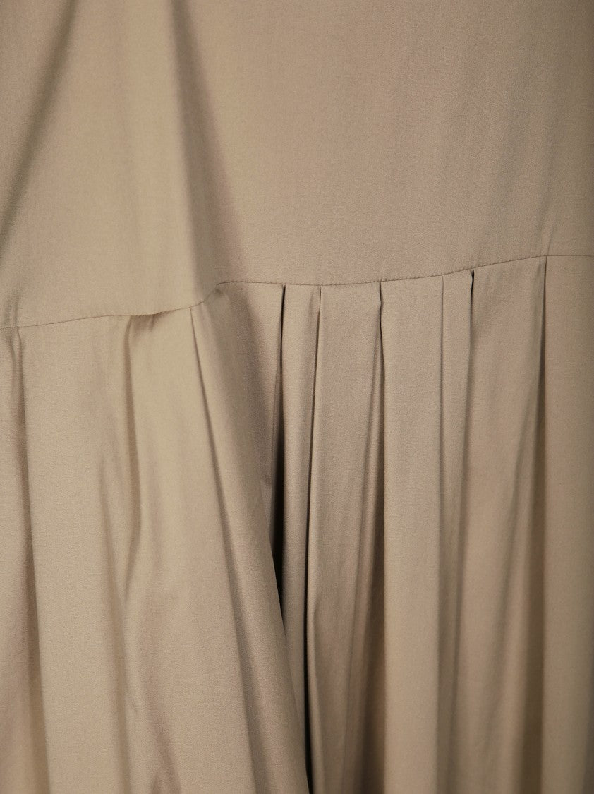 Max Mara Moira Camel Cotton Tank Dress