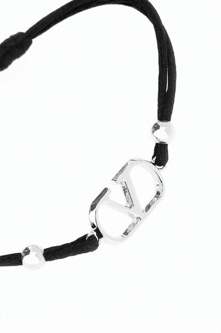 Valentino Garavani Interlocking 'V' And 'D' Design Bracelet