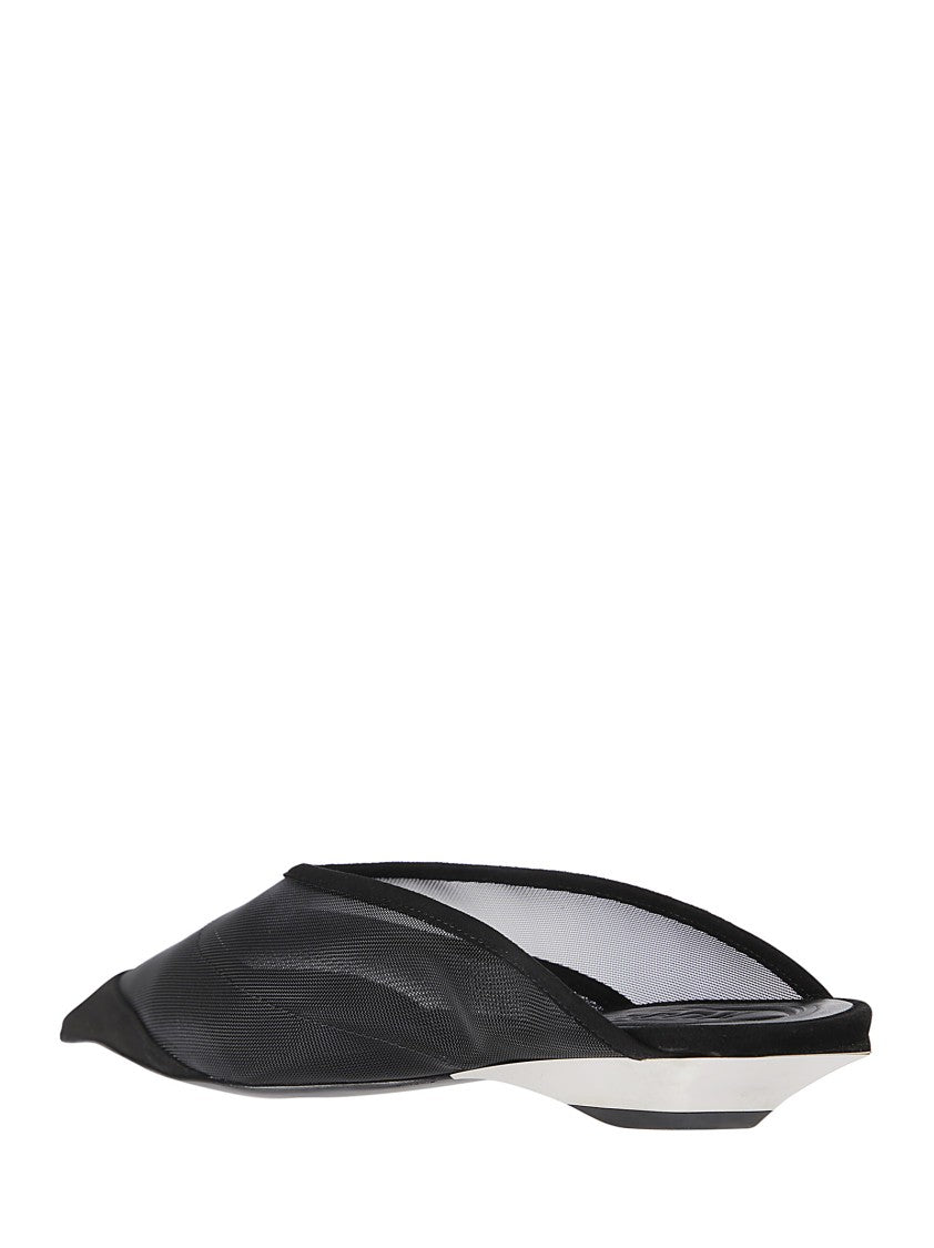Mugler Pointed Toe Slipper