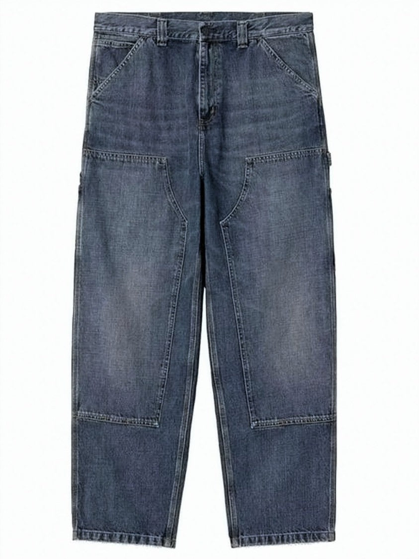 Carhartt Wip Relaxed Straight-Leg Pants With Double Knee Reinforcement