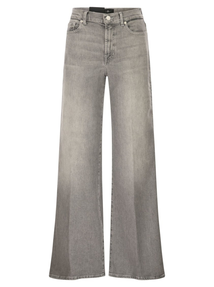 7 For All Mankind Lotta - High-Waisted Flared Jeans