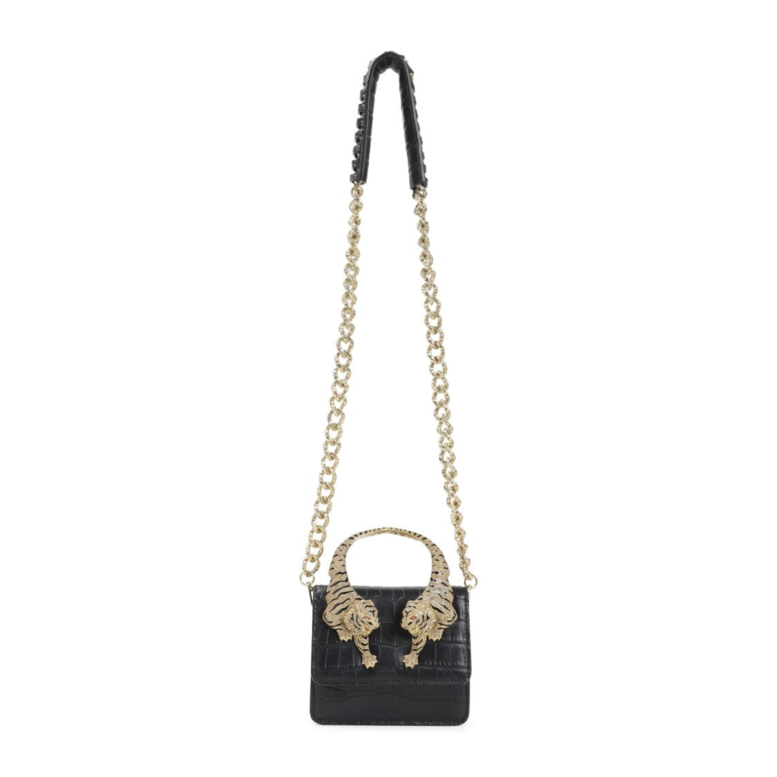 Roberto Cavalli Roar Small Flap Shoulder Bag